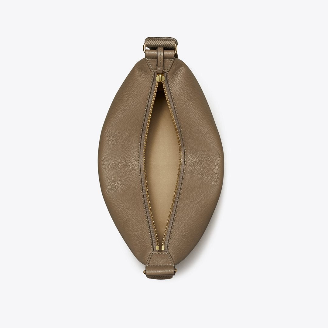 Tory Burch Thea Slouchy Crossbody Wild Mushroom