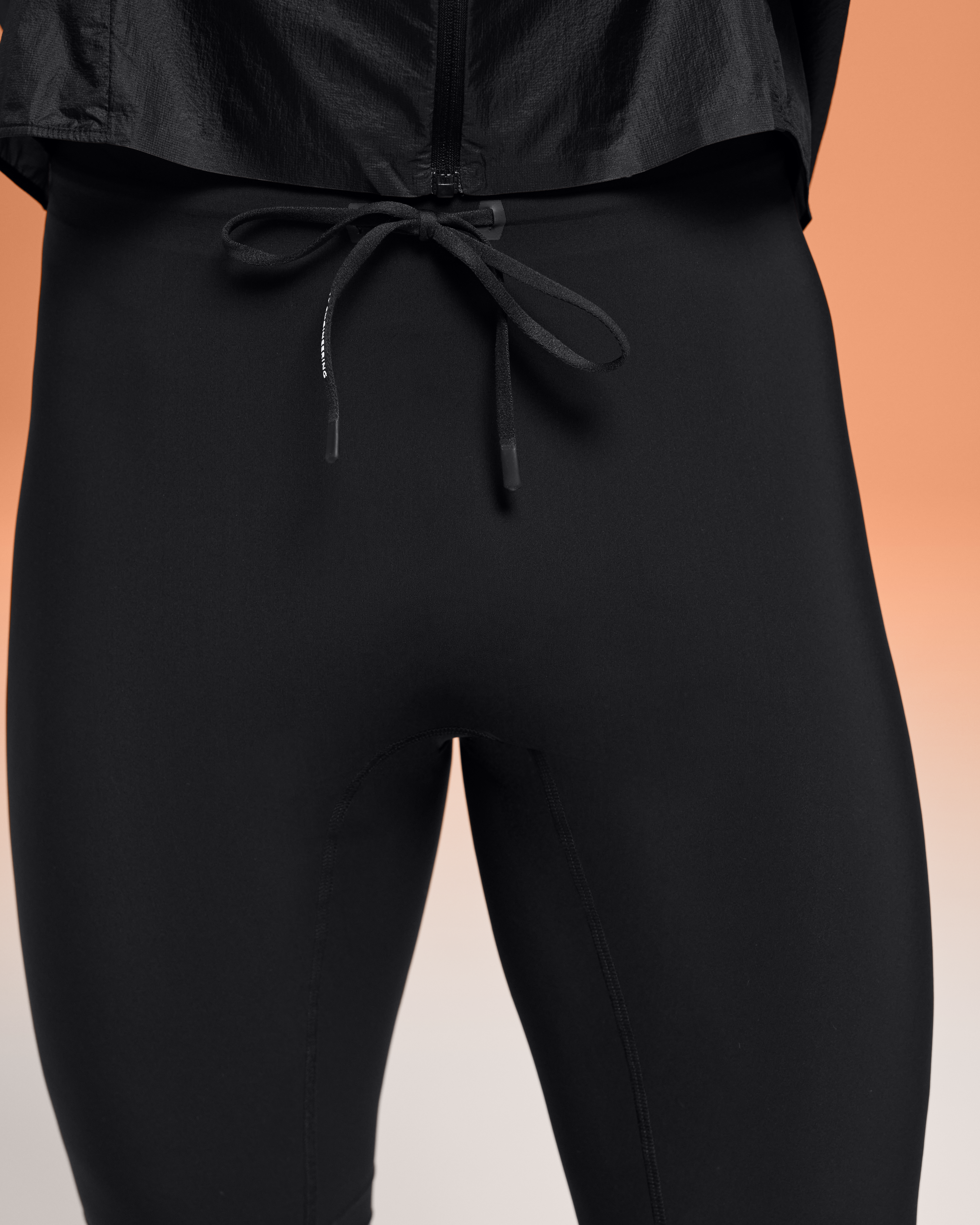On Race Tights Half Black