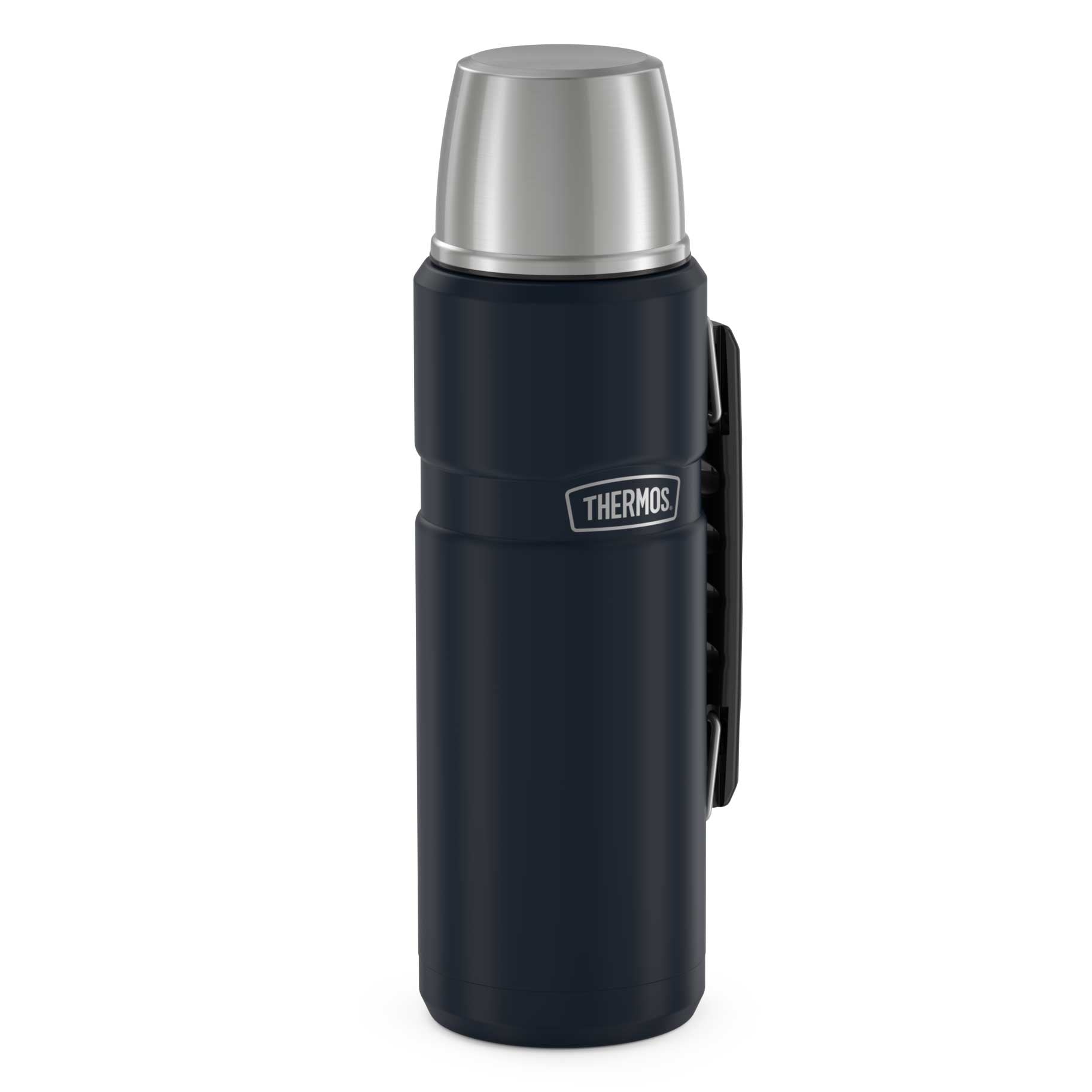 Thermos 40oz Stainless King Beverage Bottle Matte Stainless Steel