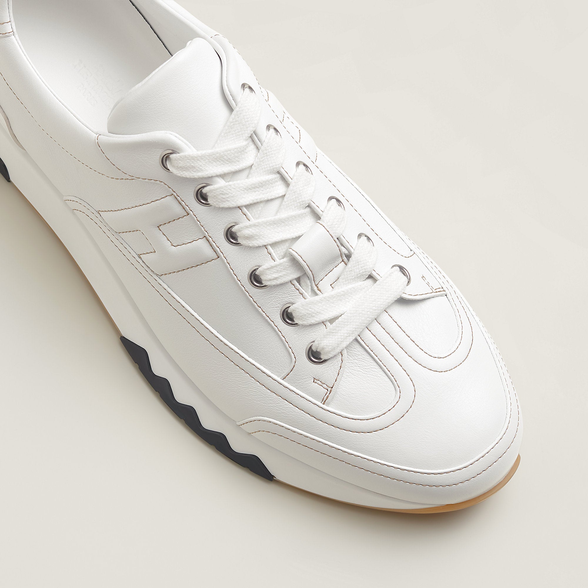 Hermes Trail Sneaker Blanc