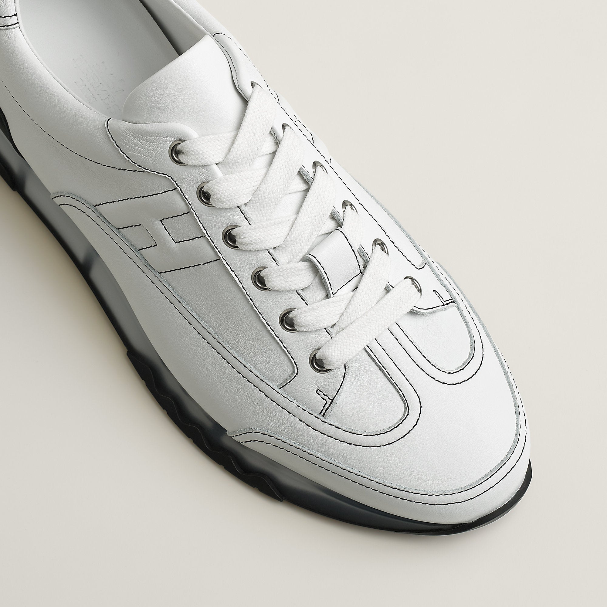 Hermes Trail Sneaker Blanc