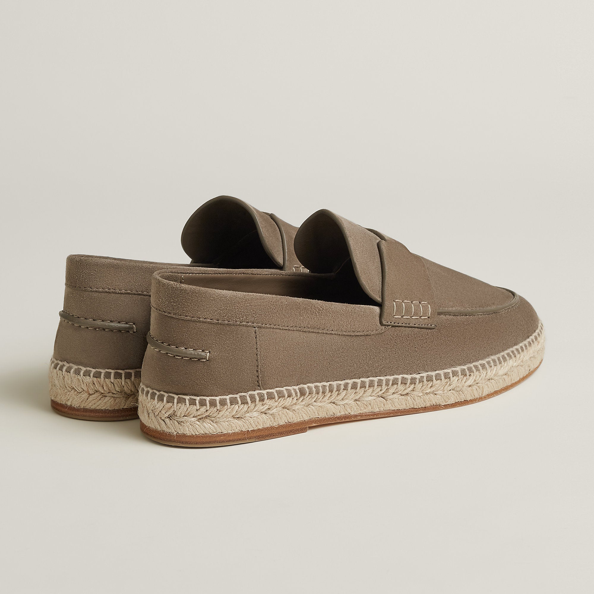 Hermes Trip Espadrille Toupe