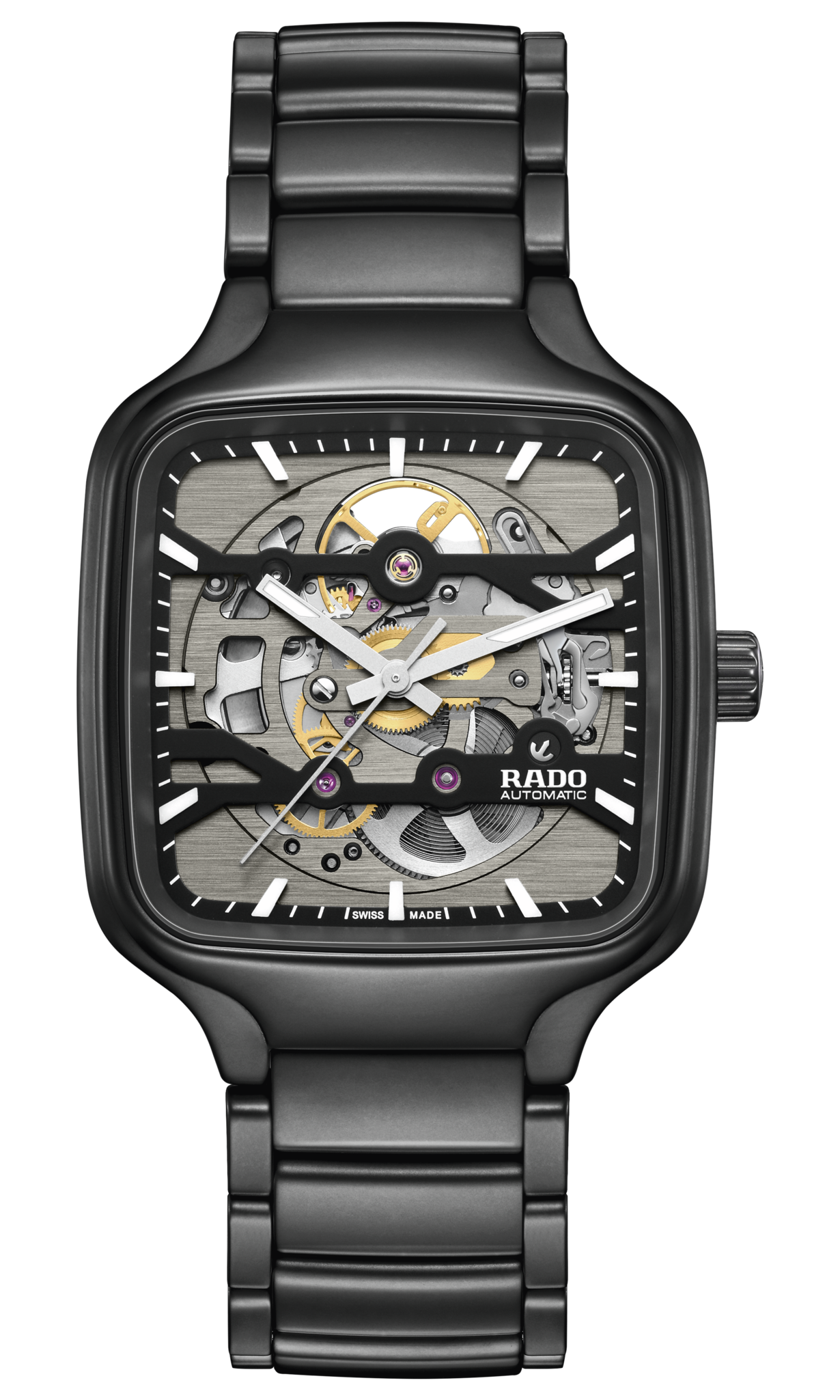 Rado True Square Automatic Skeleton Black r27197152