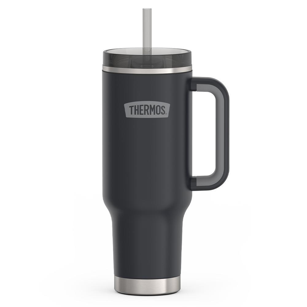 Thermos 40oz Stainless Steel Cup Holder Mug Granite