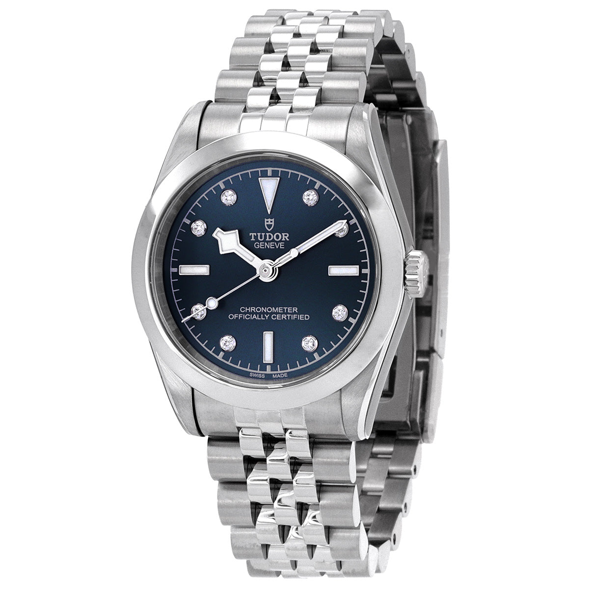 Tudor Black Bay 31 Automatic Chronometer Diamond Blue Dial Women's Watch