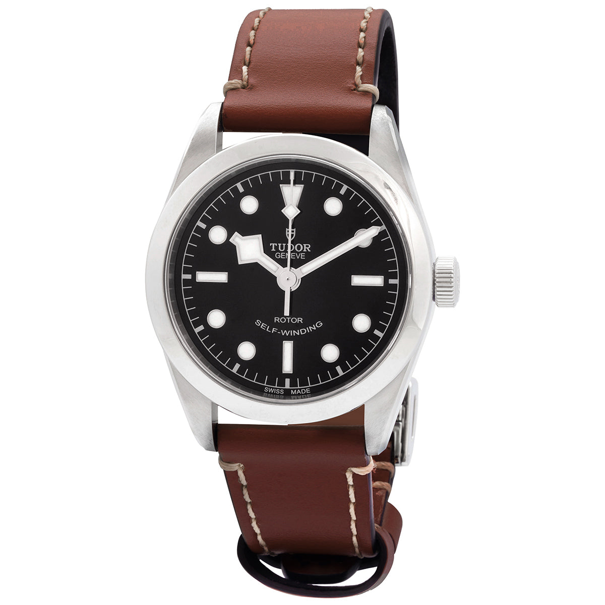 Tudor Black Bay Automatic Black Dial Mens Watch