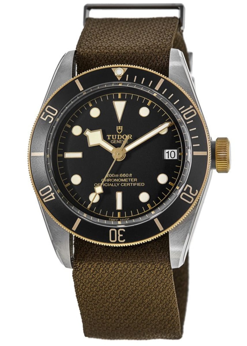 Tudor Black Bay Automatic Chronometer Black Dial Mens Watch