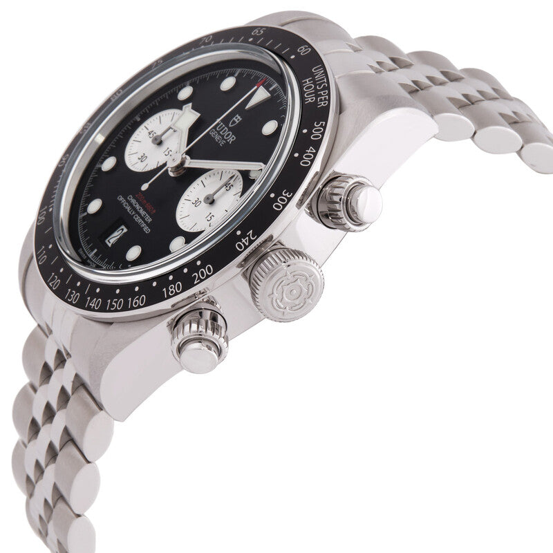 Tudor Black Bay Chrono Automatic Chronometer Black Dial Watch