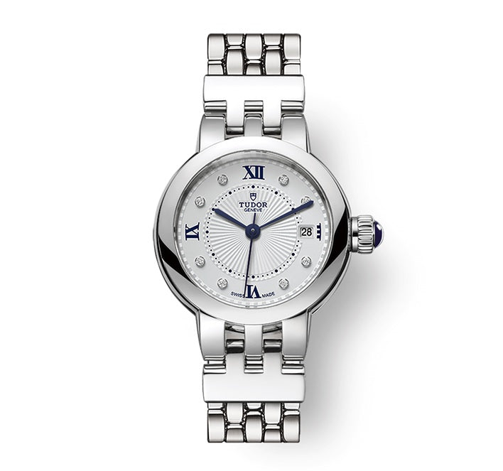 Tudor Clair De Rose Automatic Diamond Opaline Dial Women's Watch
