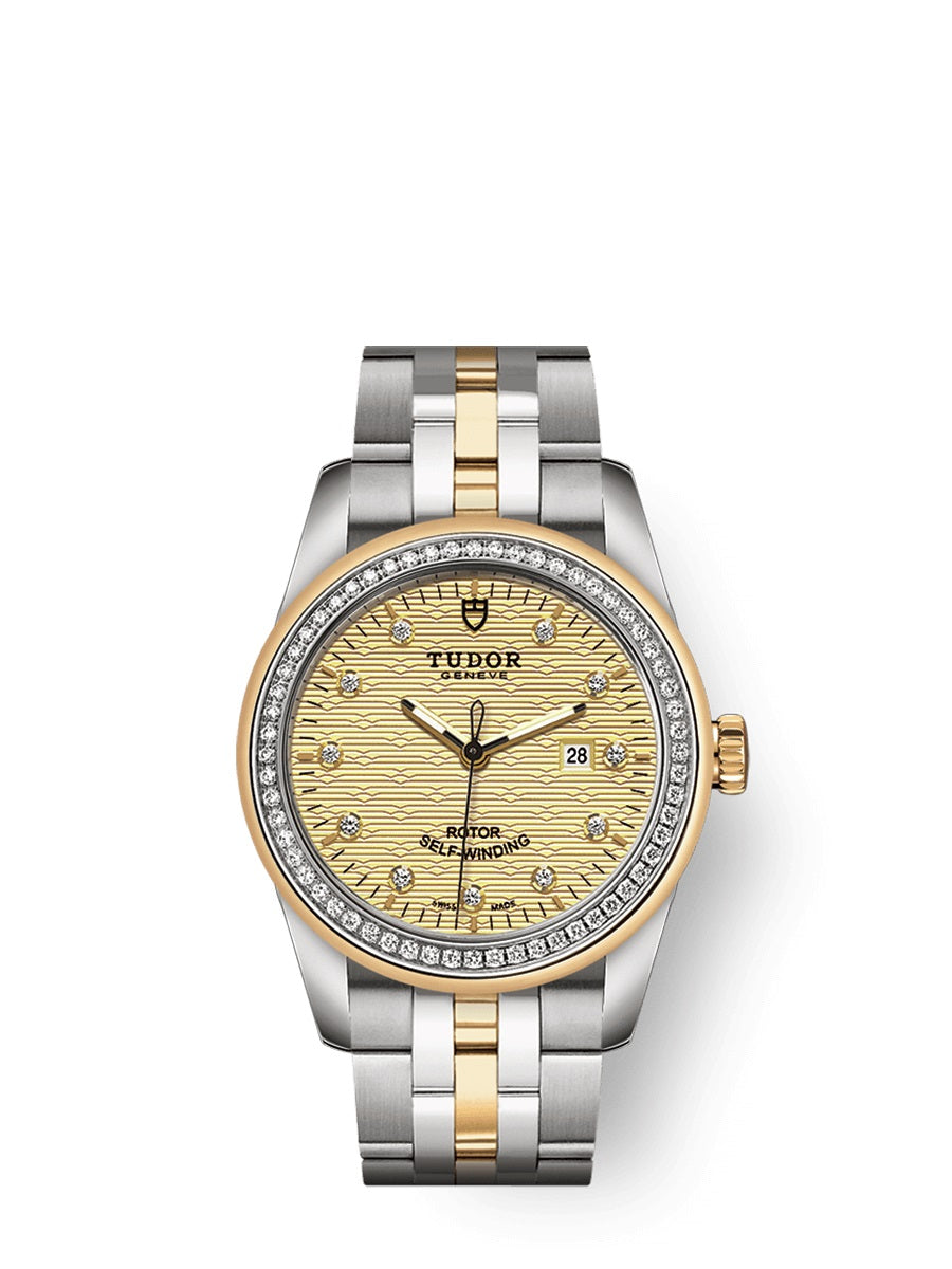 Tudor Glamour Date Automatic Diamond Women's Watch