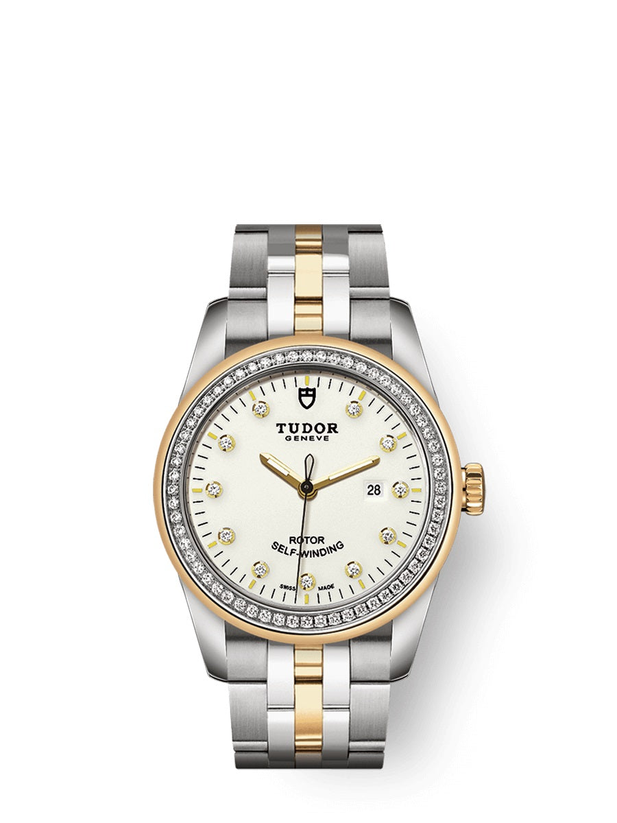 Tudor Glamour Date Automatic Diamond Women's Watch
