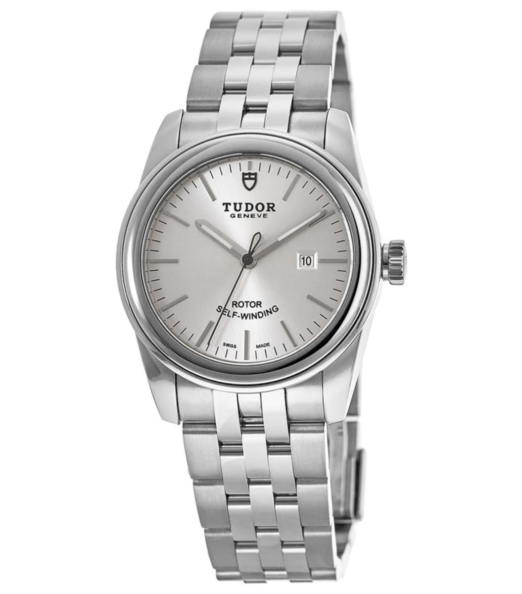 Tudor Glamour Date Automatic Silver Dial Women's Watch