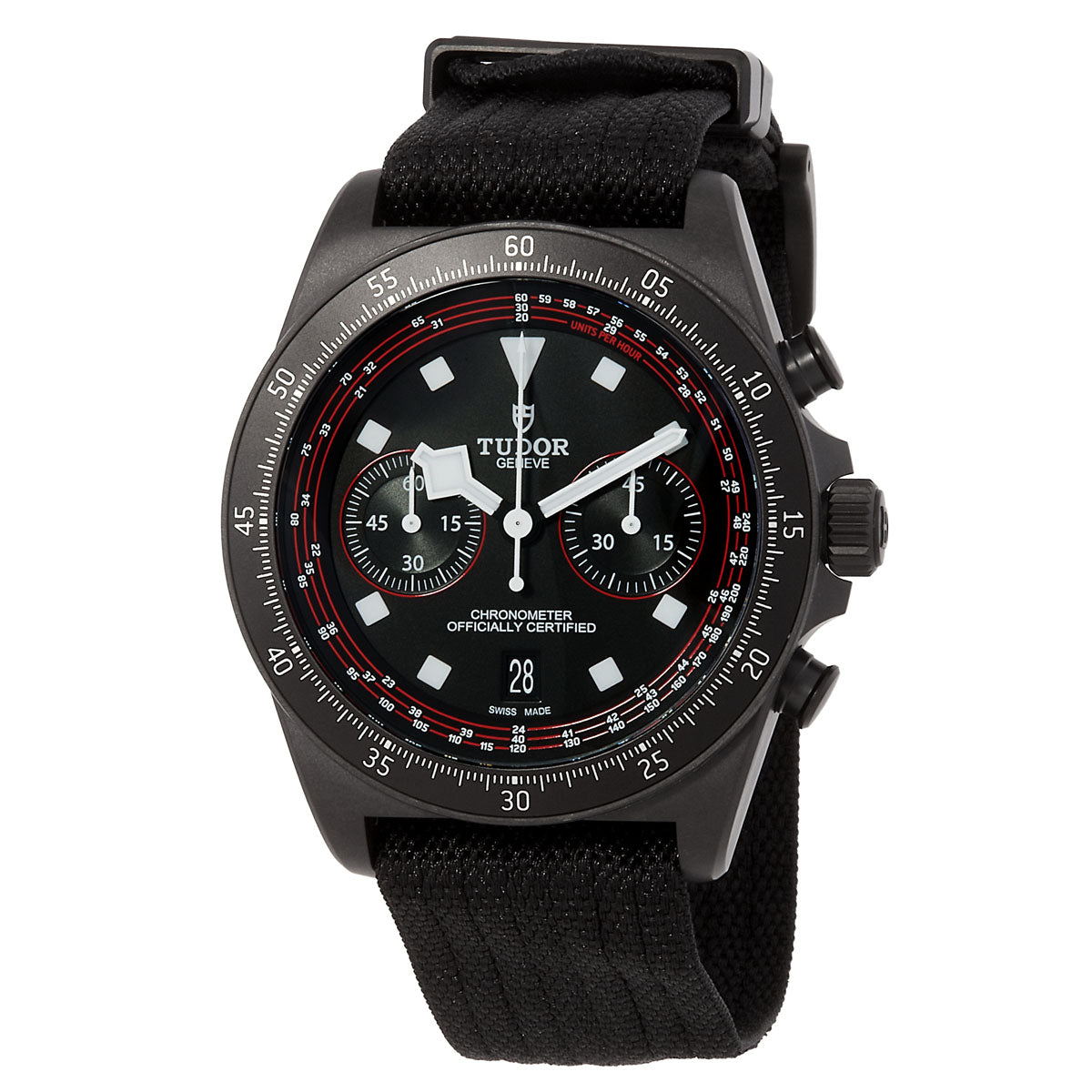 Tudor Pelagos Fxd Chronograph Cycling Automatic Black Dial Mens