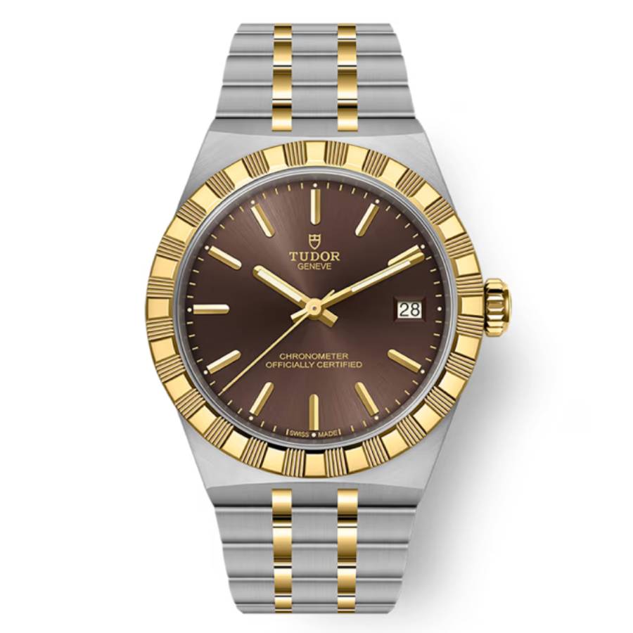 Tudor Royal Automatic Chronometer Brown Dial Watch
