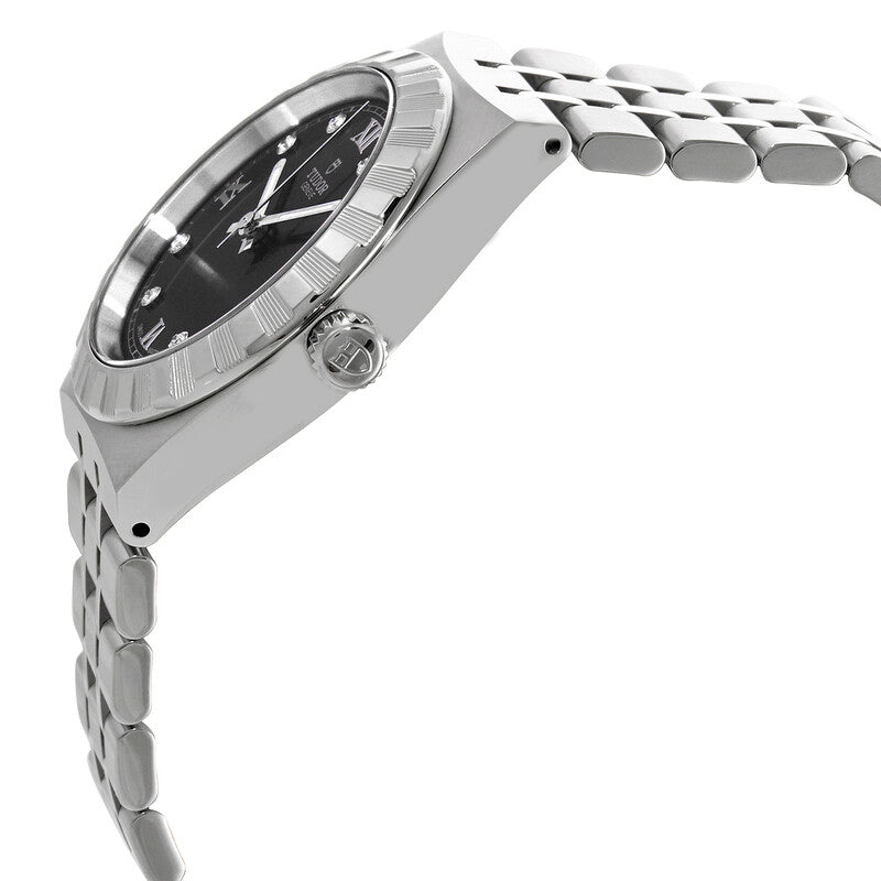 Tudor Royal Automatic Diamond Black Dial 34 Mm Watch