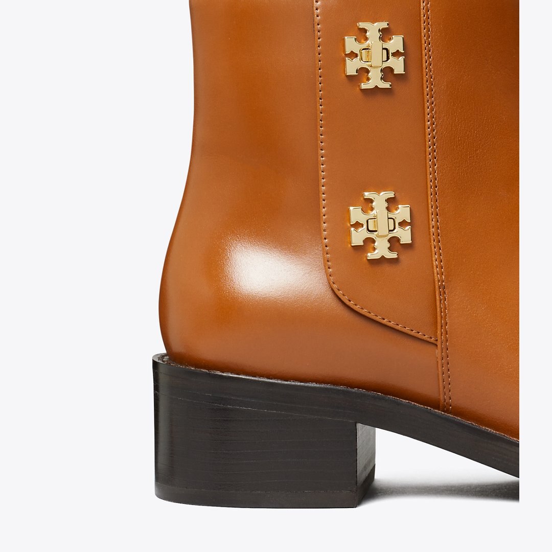 Tory Burch Turnlock Ankle Boot SIERRA COGNAC