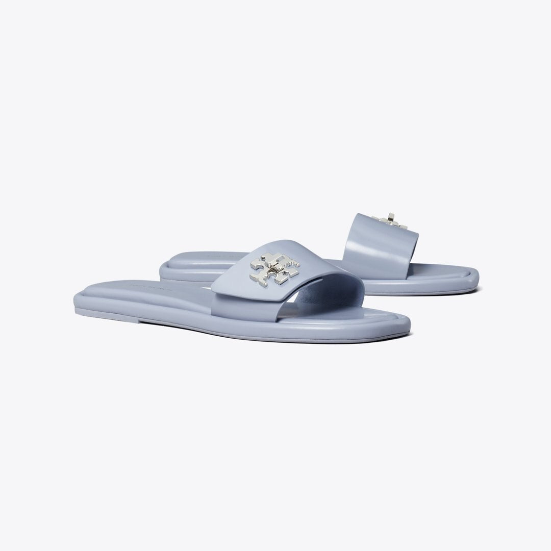 Tory Burch Turnlock Slide VAPOR BLUE
