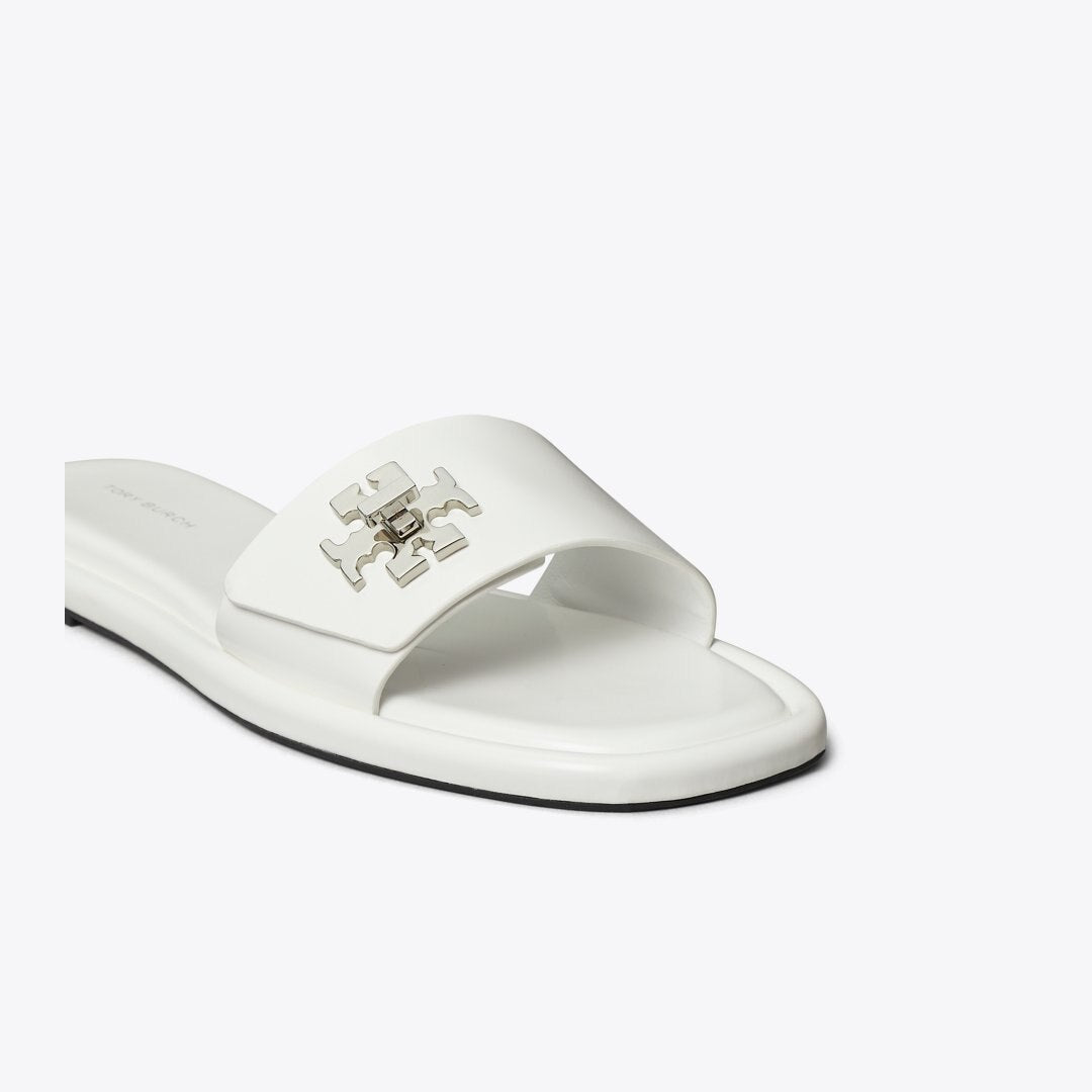Tory Burch Turnlock Slide CLOUD