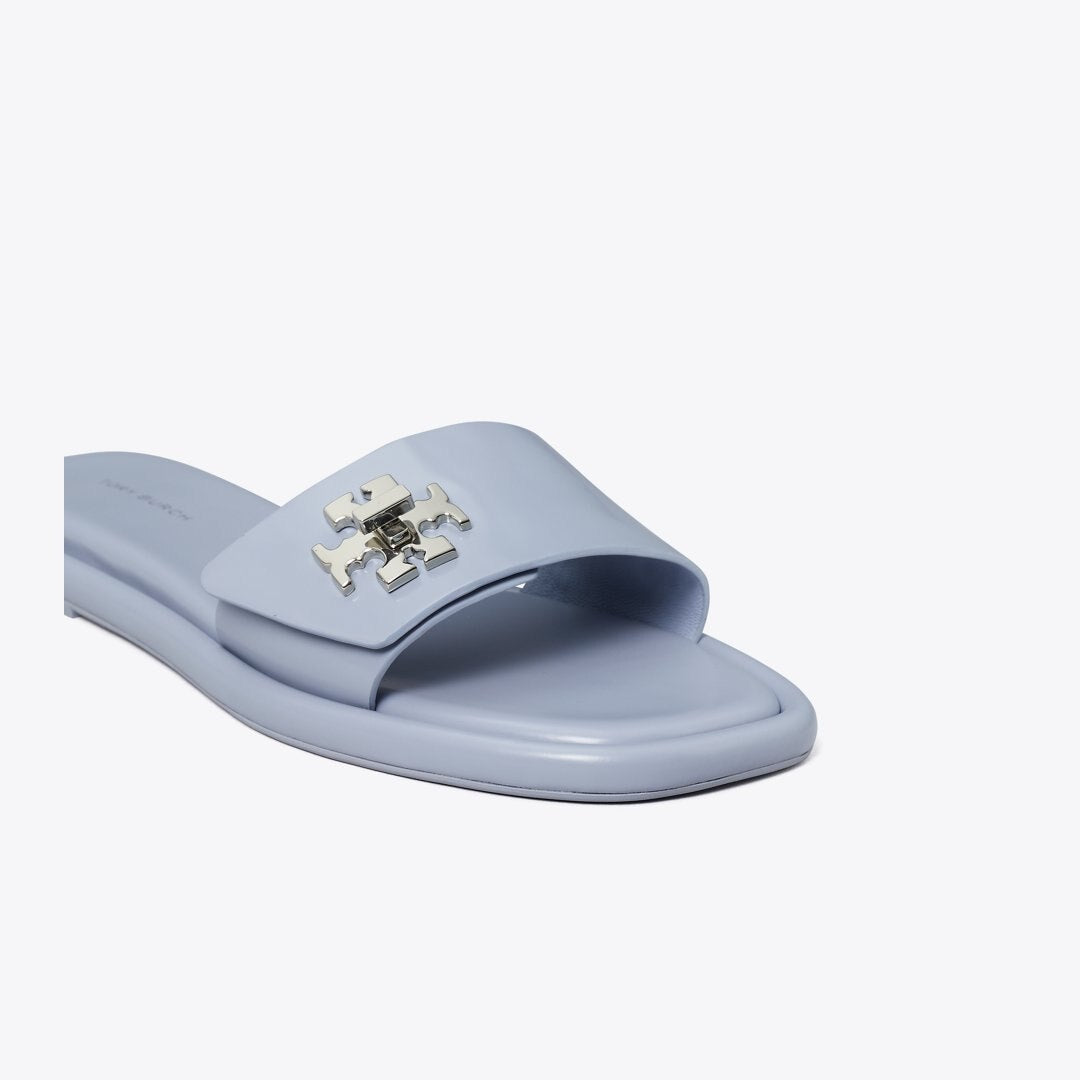 Tory Burch Turnlock Slide VAPOR BLUE