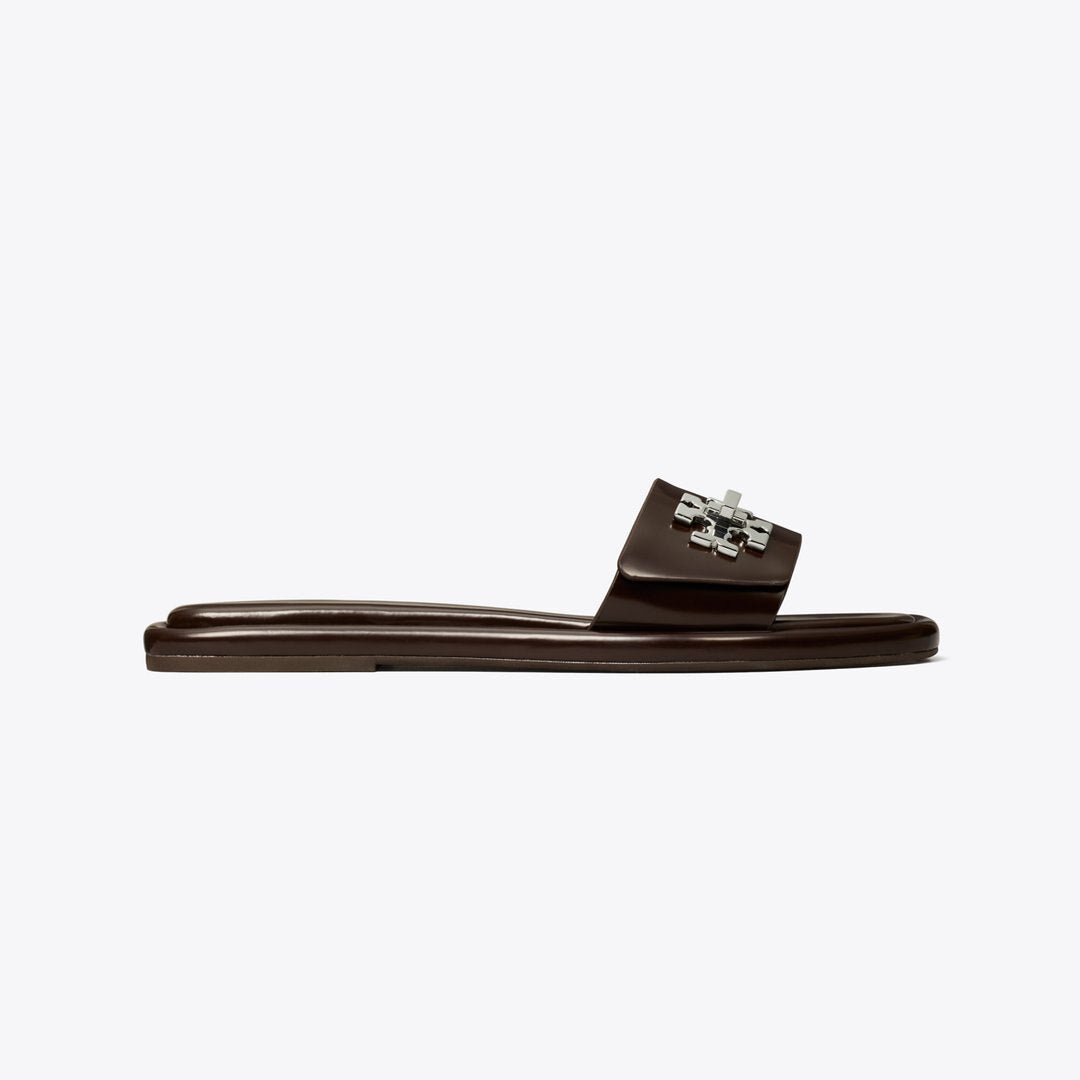 Tory Burch Turnlock Slide COCOA