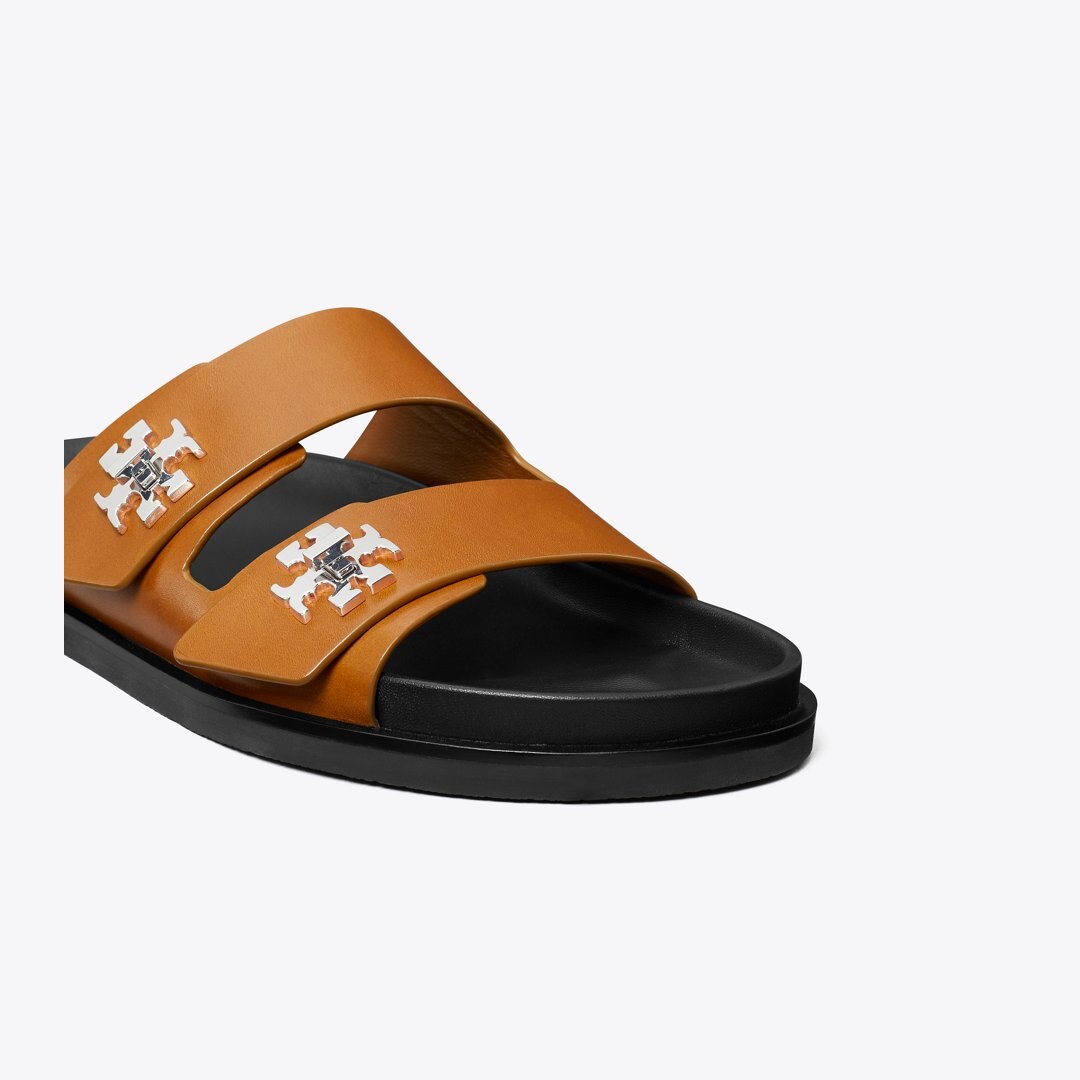 Tory Burch Turnlock Sport Slide CLASSIC CUOIO