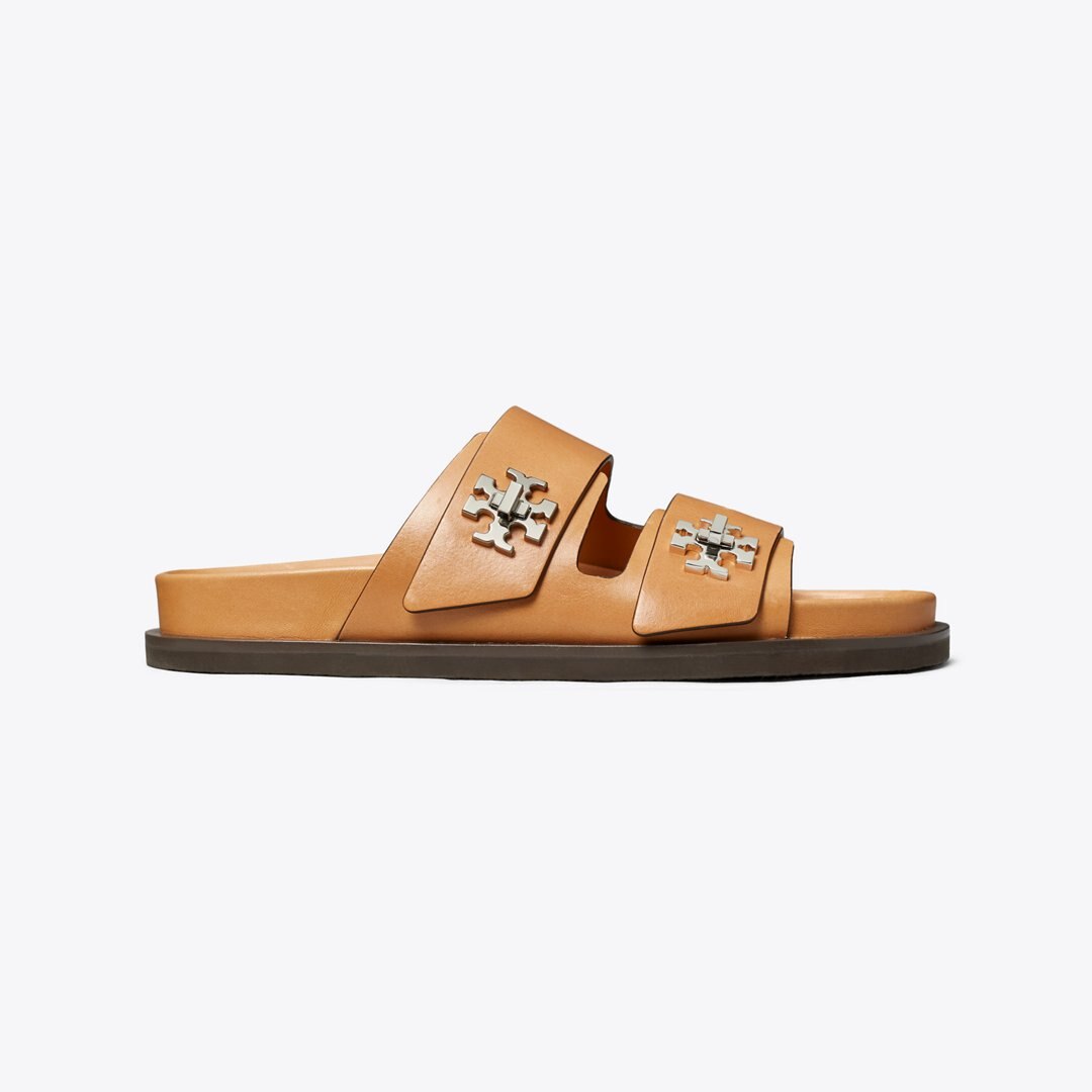 Tory Burch Turnlock Sport Slide CAMELLO