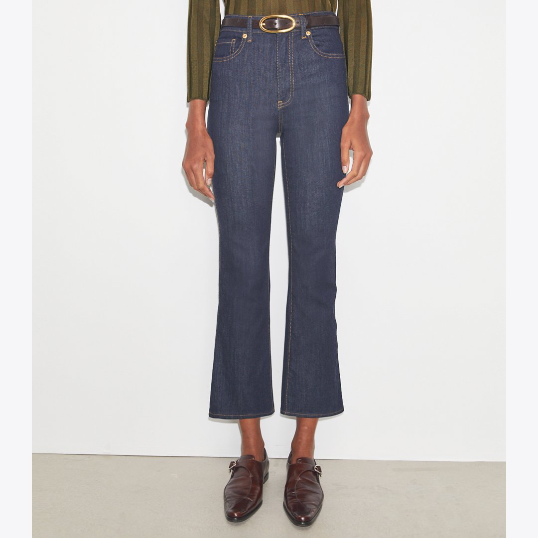 Tory Burch Twisted Monk Strap BARK BROWN