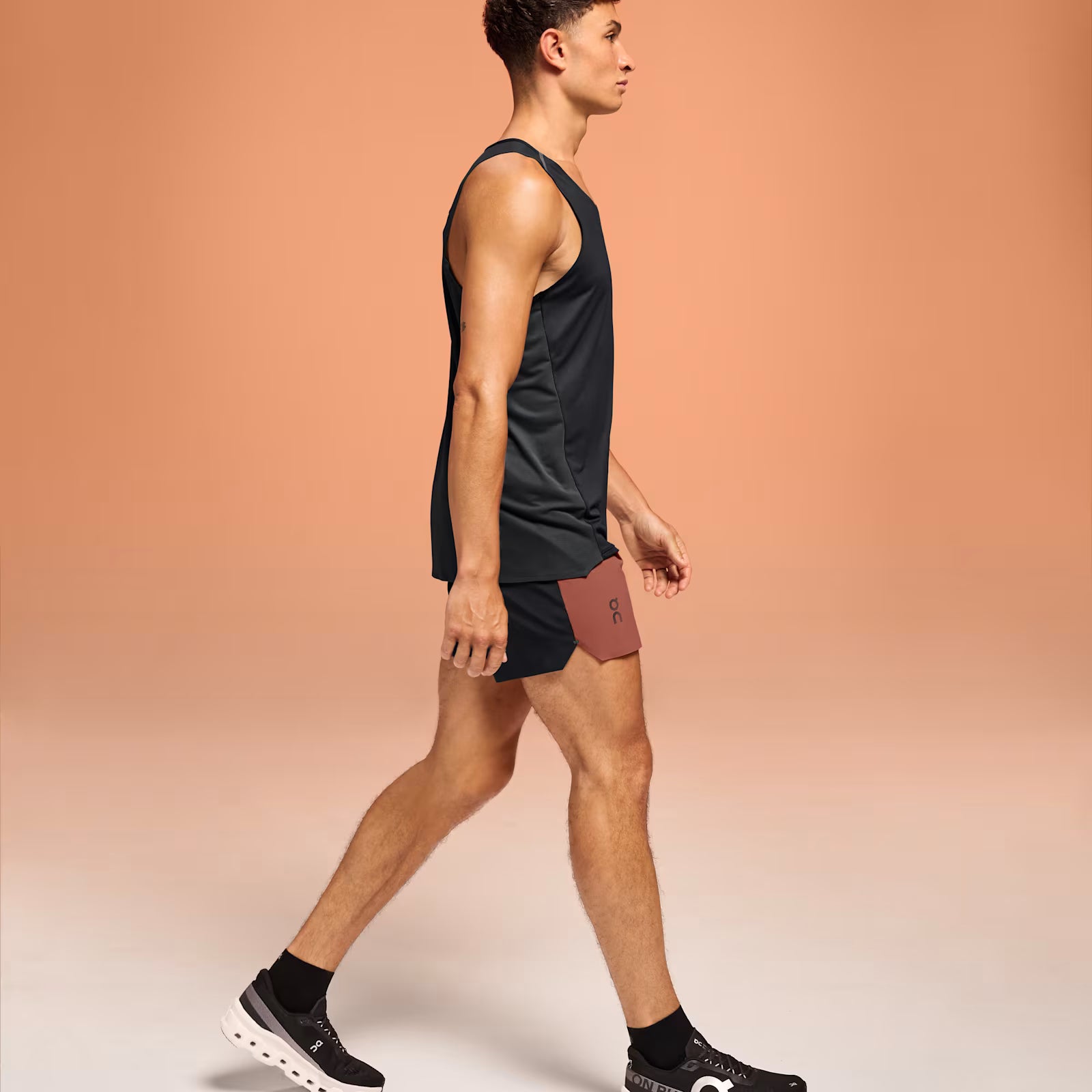 On 5" Lightweight Shorts Auburn | Black