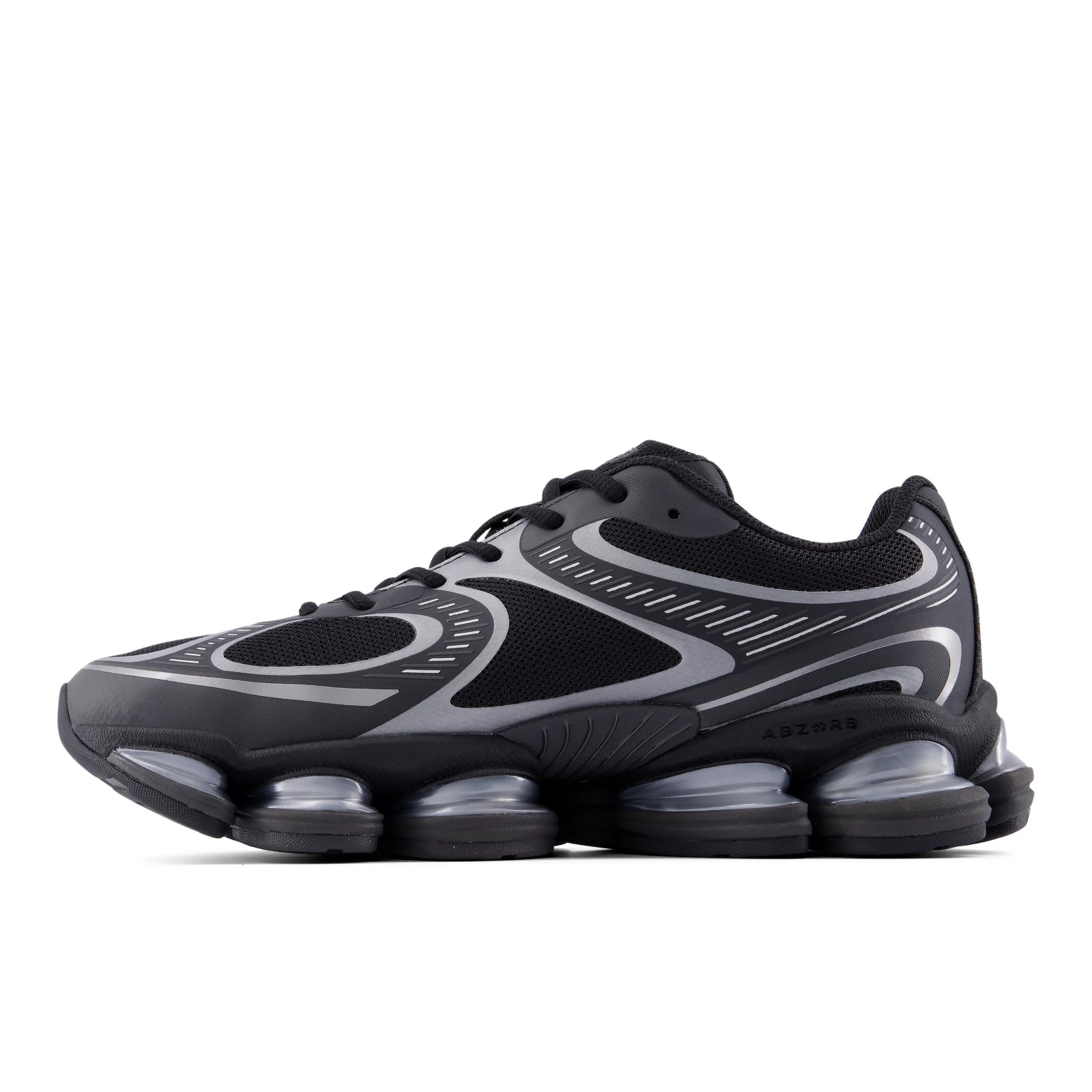 New Balance Abzorb 2000 Black With Silver Metallic Black With Silver Metallic