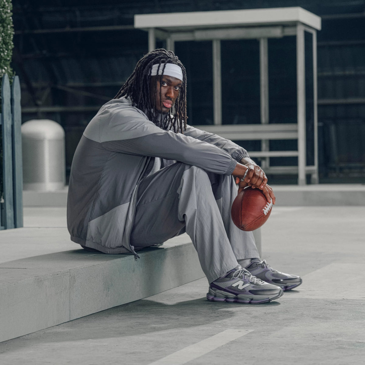 New Balance Abzorb 2000 Grey Days Truffle Salt with Castlerock