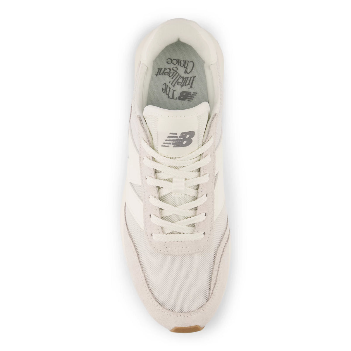 New Balance 370 Sea Salt with Reflection