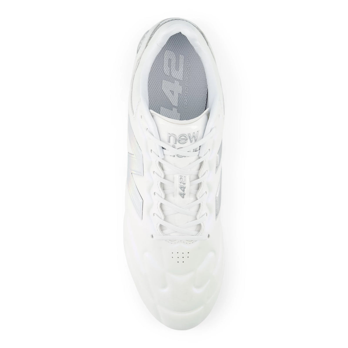 New Balance 442 Elite FG V3 White with Grey Matter