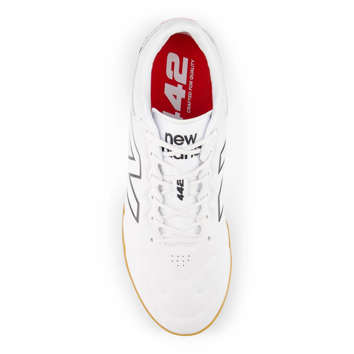 New Balance 442 Elite in V3 White with Black