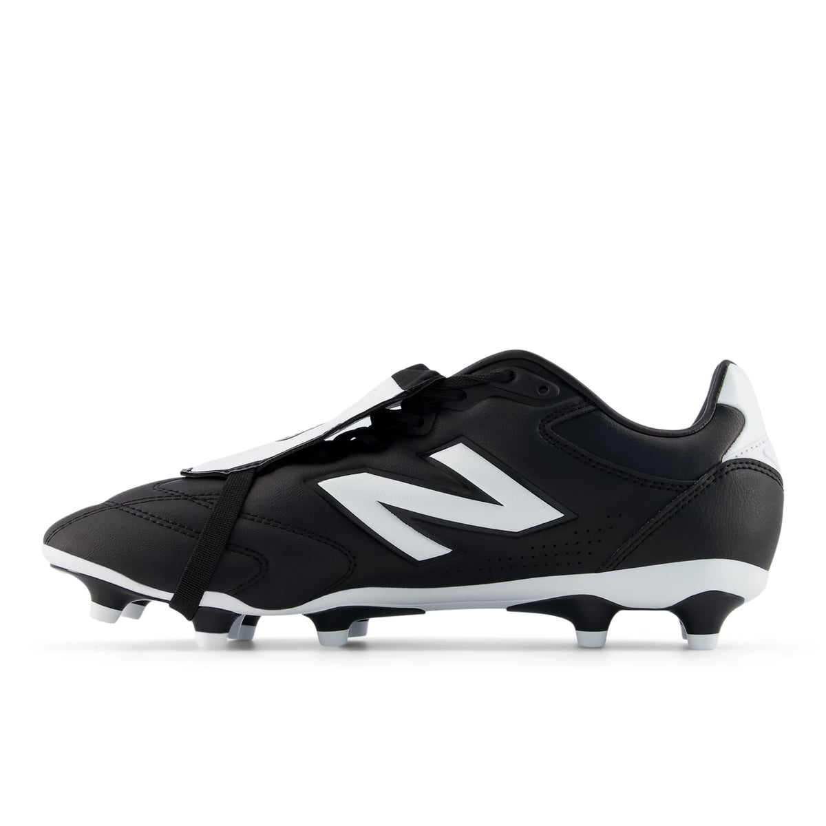 New Balance 442 Pro Tongue FG V3 Black with White and Fire Cracker