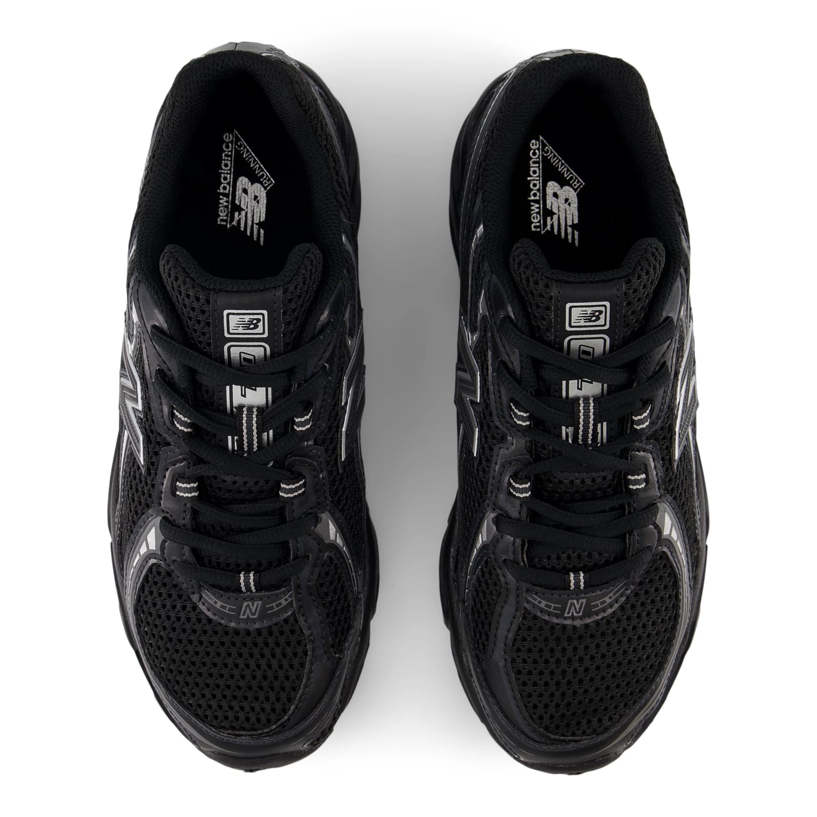New Balance 740 Black With Silver Metallic Black With Silver Metallic