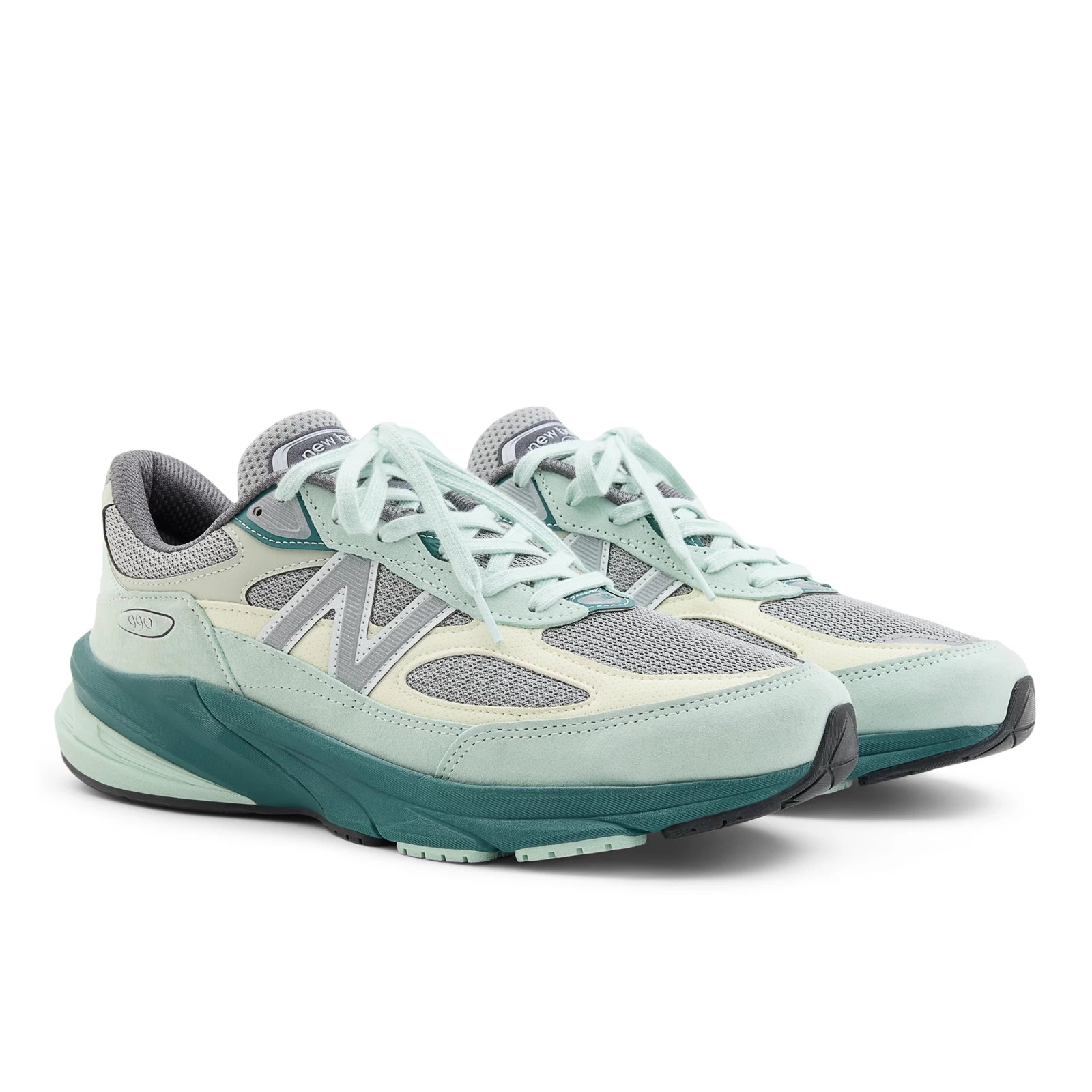 New Balance Made In Usa 990V6 Clay Ash With New Spruce And Slate Grey Clay Ash With New Spruce And Slate Grey