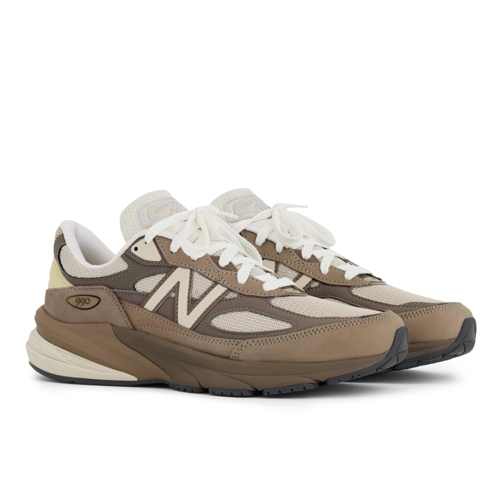 New Balance Made In Usa 990V6 Driftwood With Timberwolf And Mushroom Driftwood With Timberwolf And Mushroom