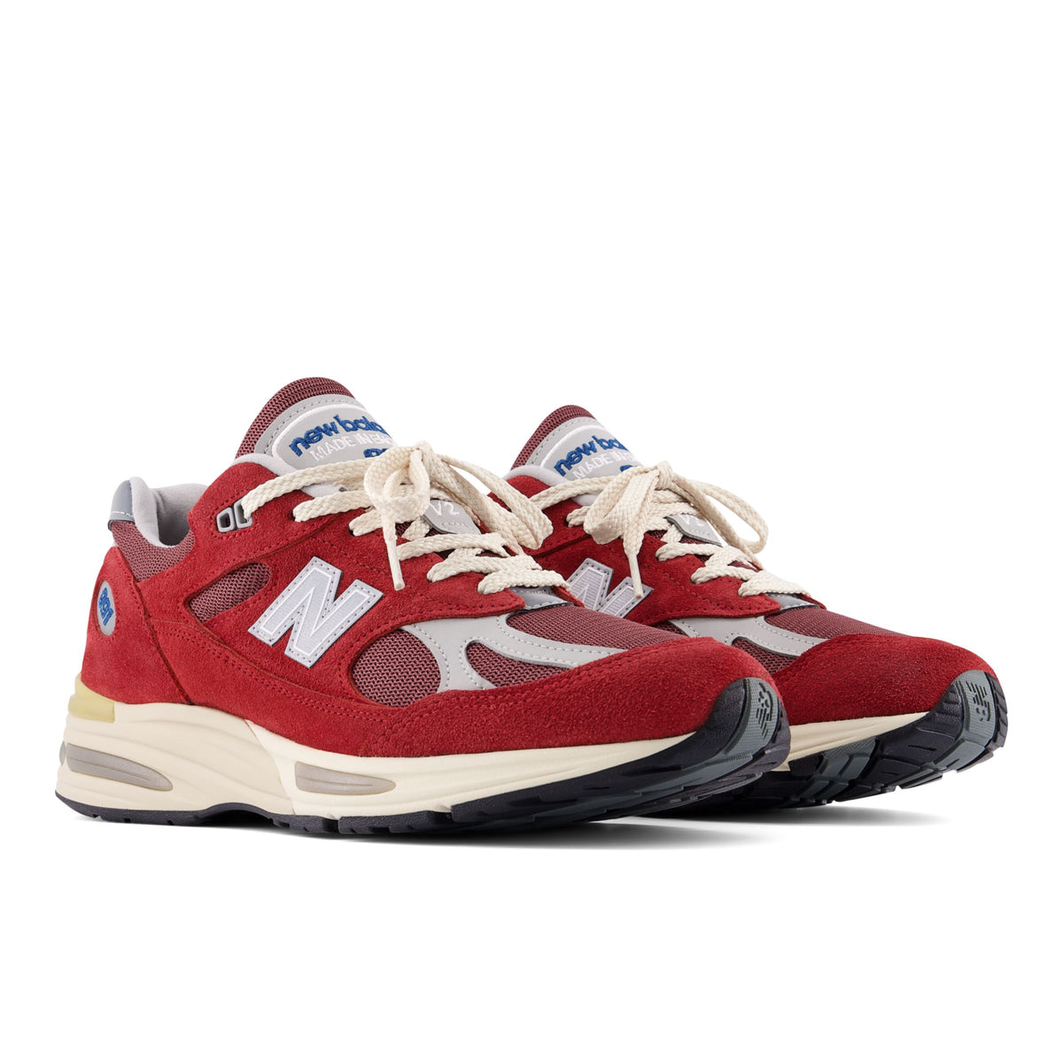 New Balance Made in Uk 991v2 Vintage Sports Red