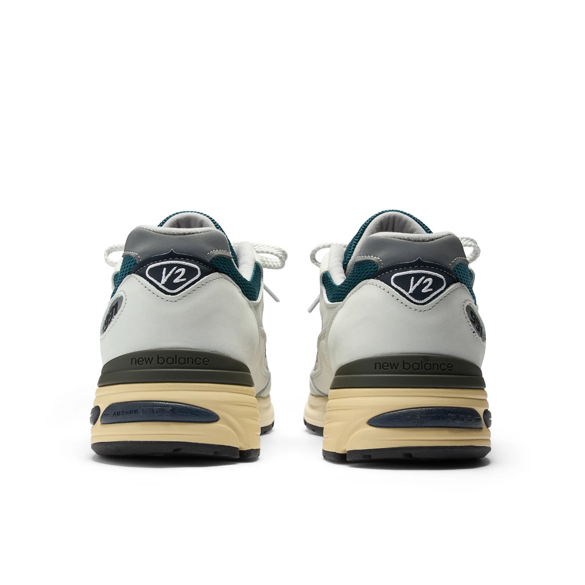 New Balance Made in UK 991v2 Grey with Balsam and Total Eclipse