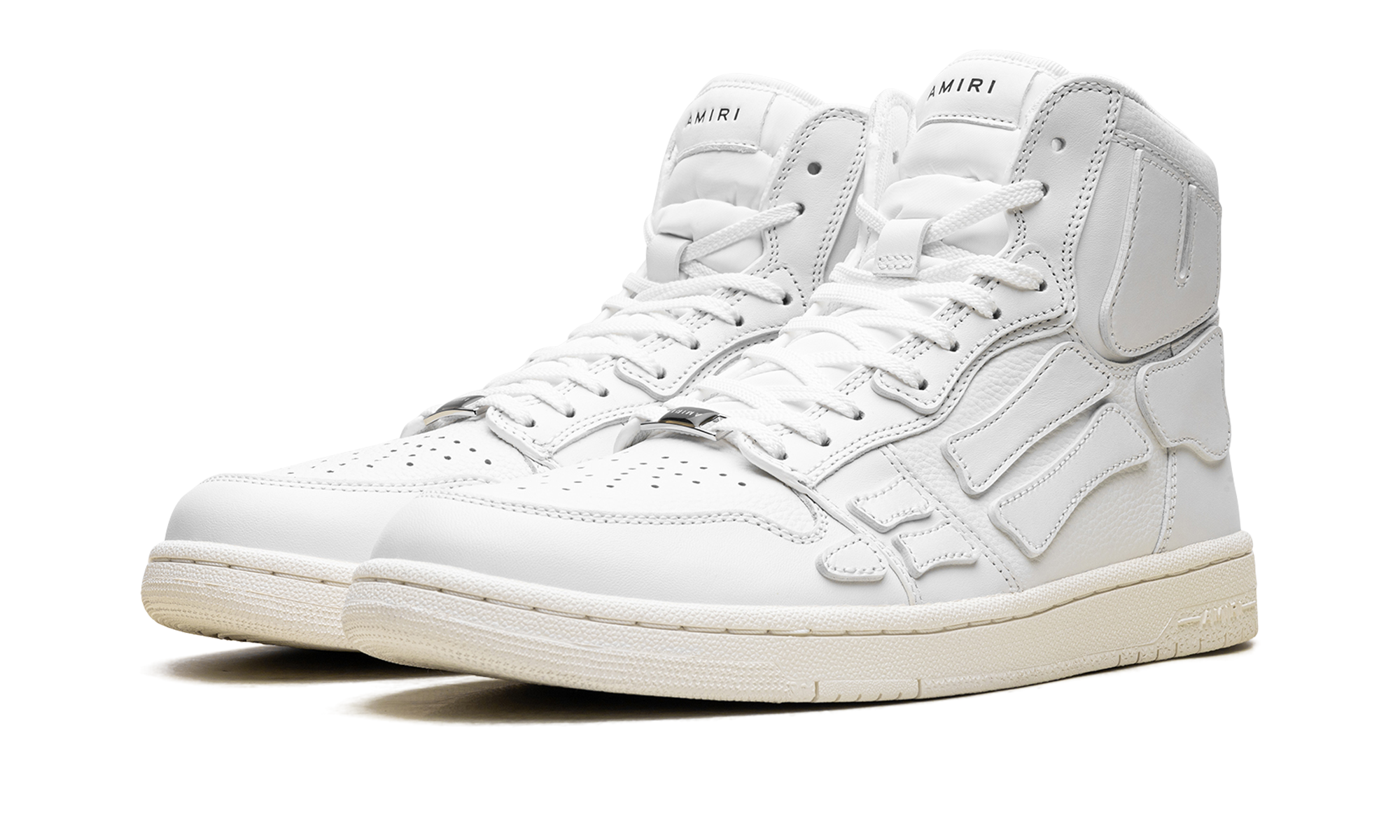AMIRI Skel Top Hi Triple White