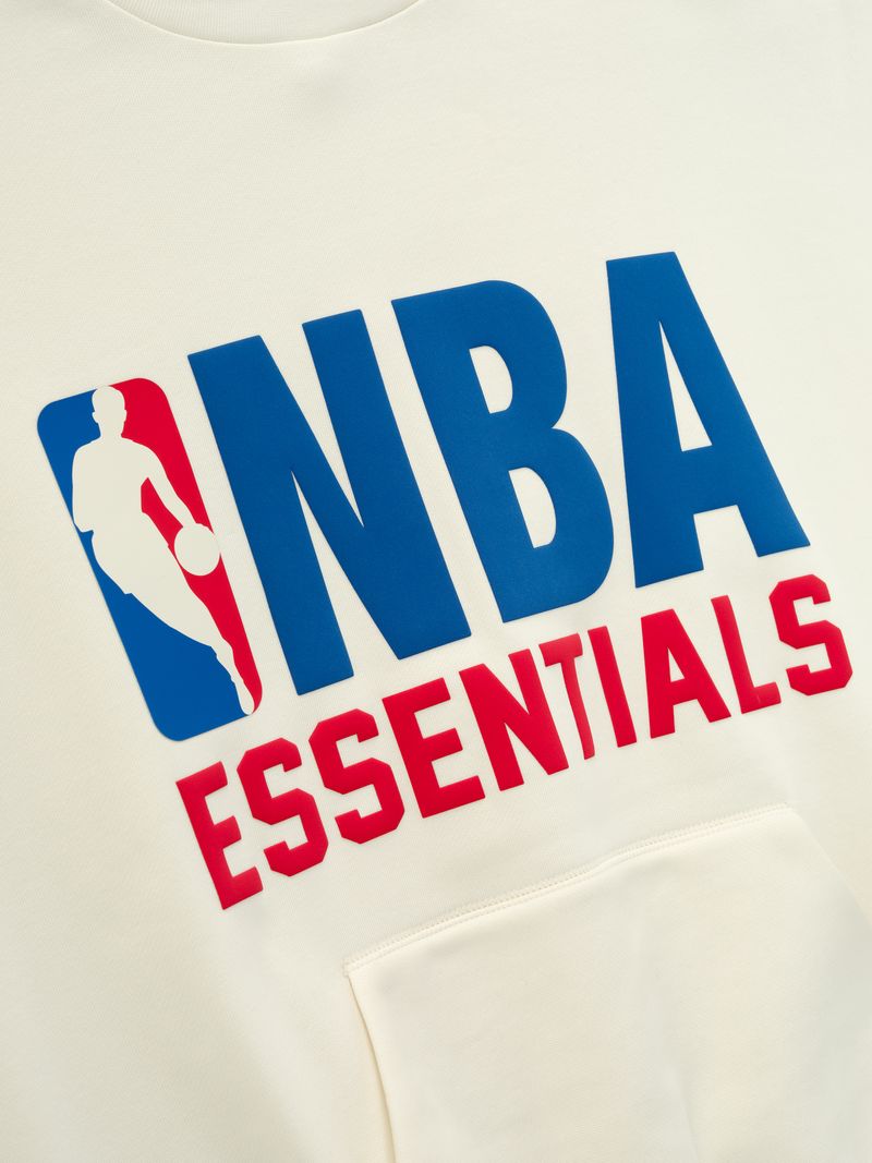 Essentials Nba Sport Crewneck Cream White