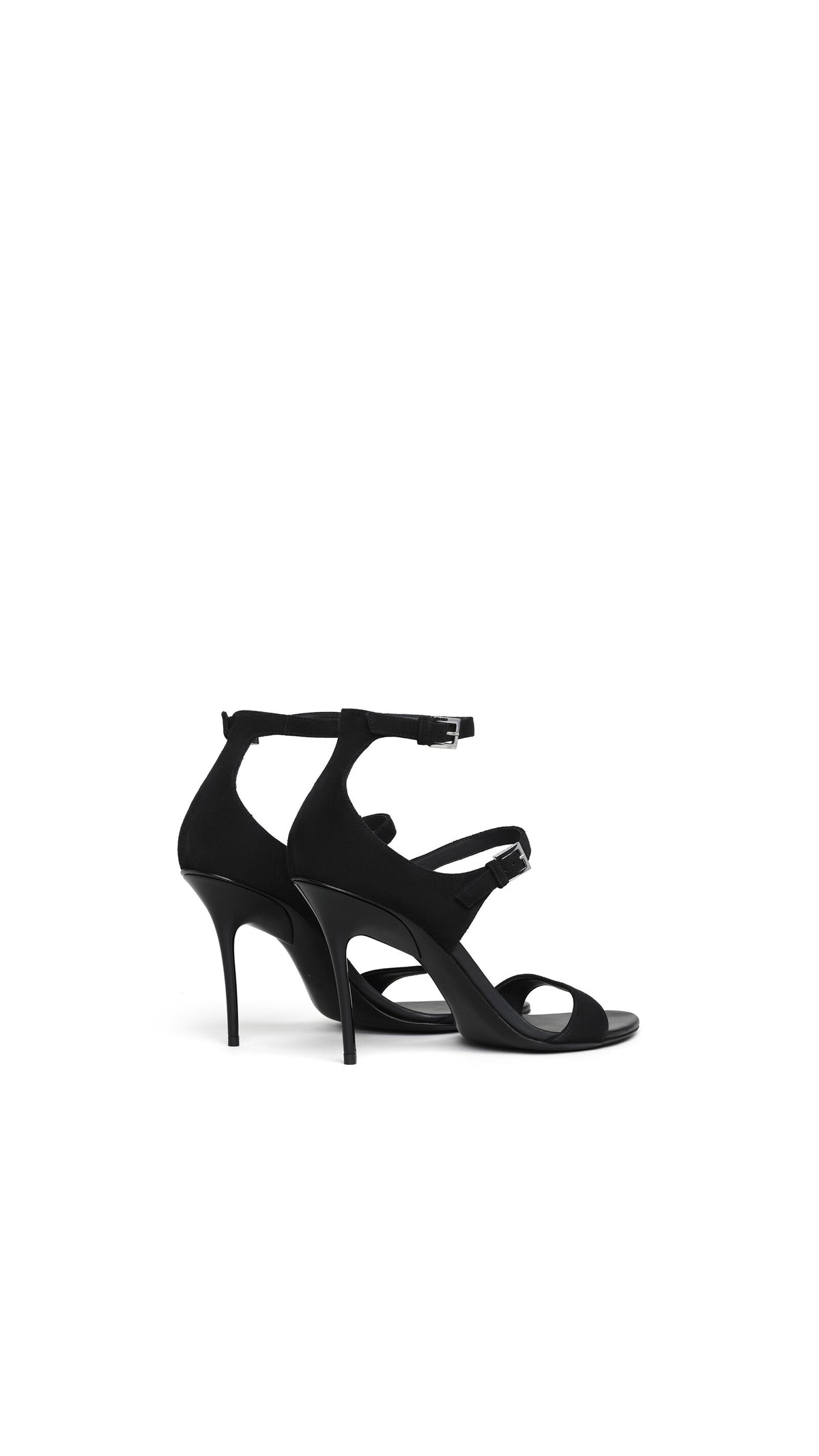 Alaïa Drop Strappy Sandals In Suede