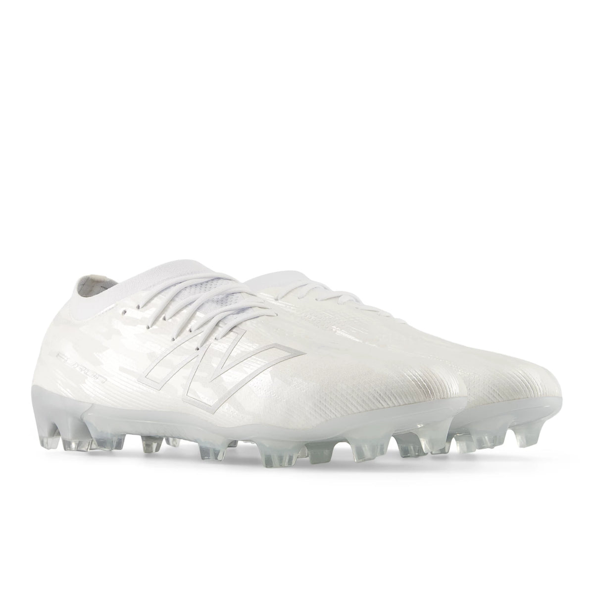 New Balance Furon Elite FG V8 White with Libra and Grey Matter