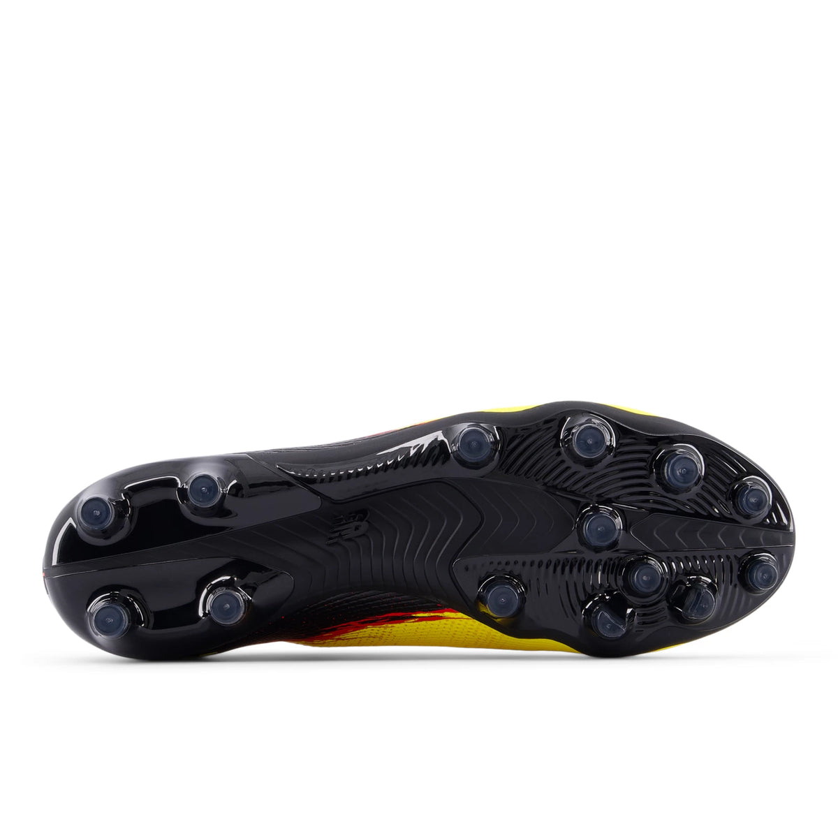 New Balance Furon Women's Elite MG V8 Punch Yellow with Black and Fire Cracker