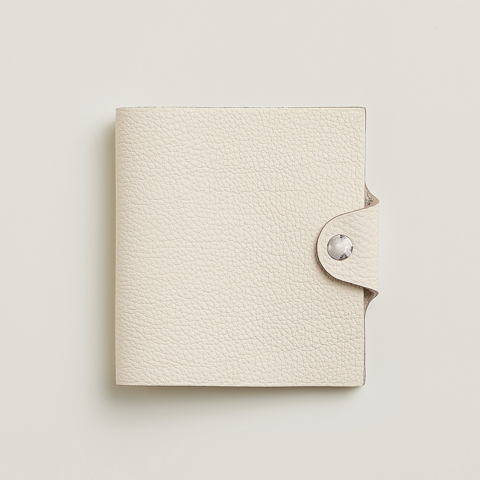 Hermes Ulysse Mini Notebook Cover Craie