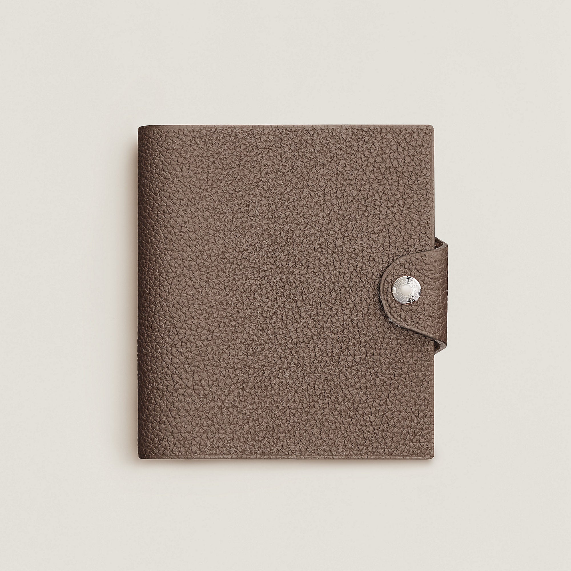 Hermes Ulysse Mini Notebook Cover Toupe