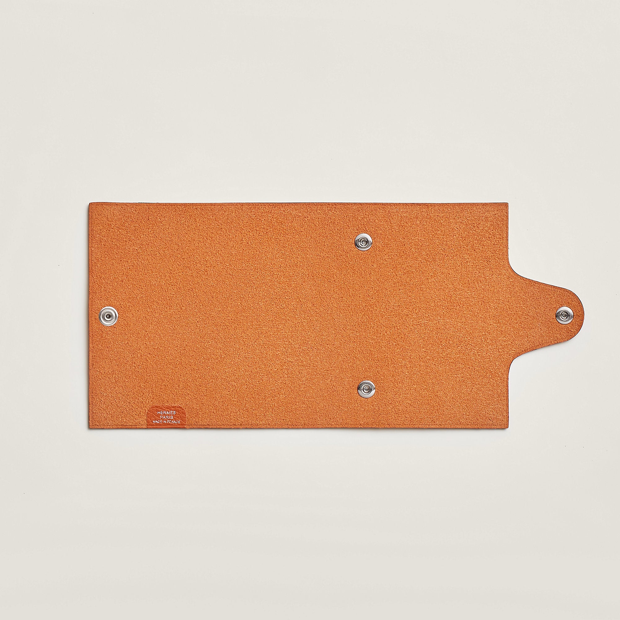 Hermes Ulysse Mini Notebook Cover Orange