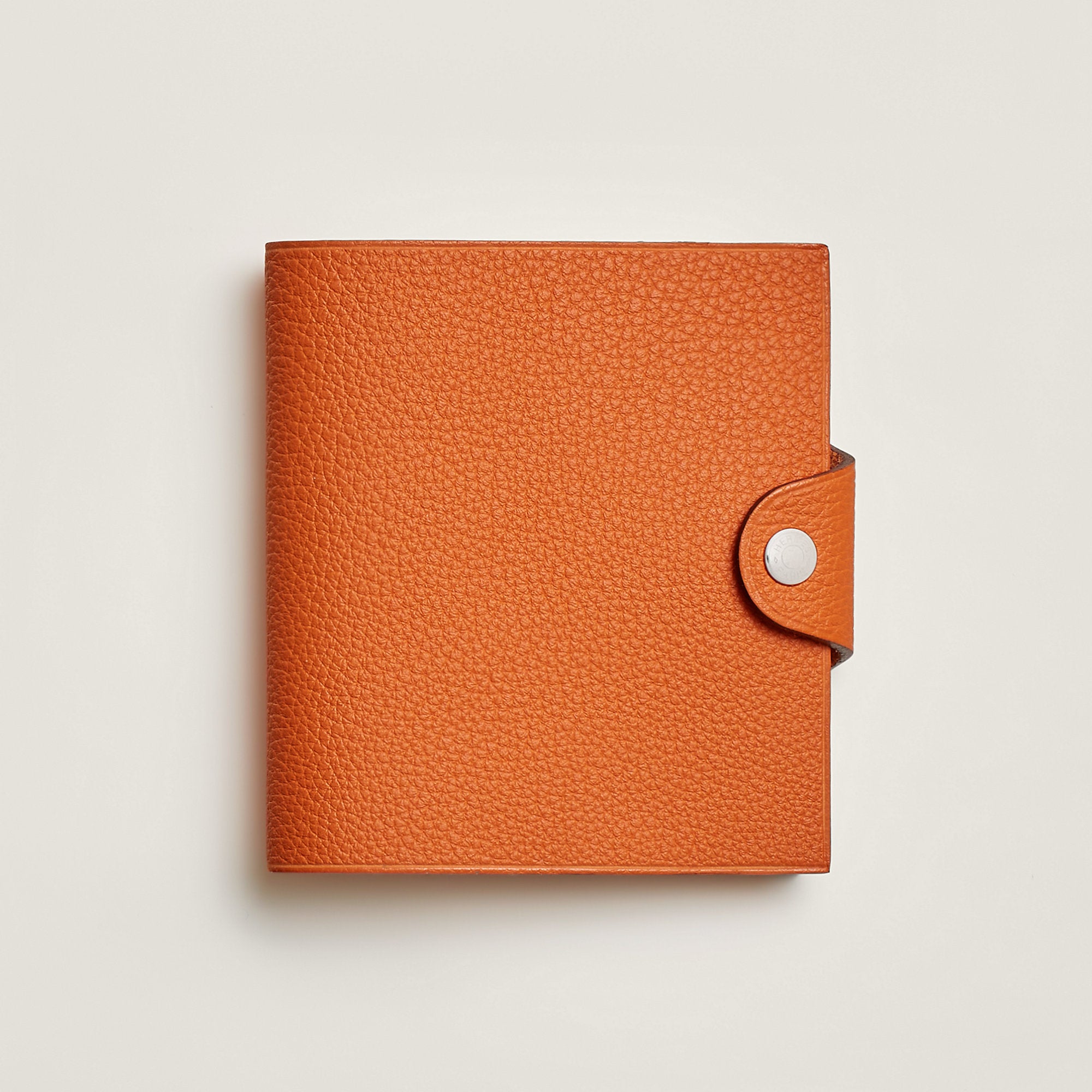 Hermes Ulysse Mini Notebook Cover Orange