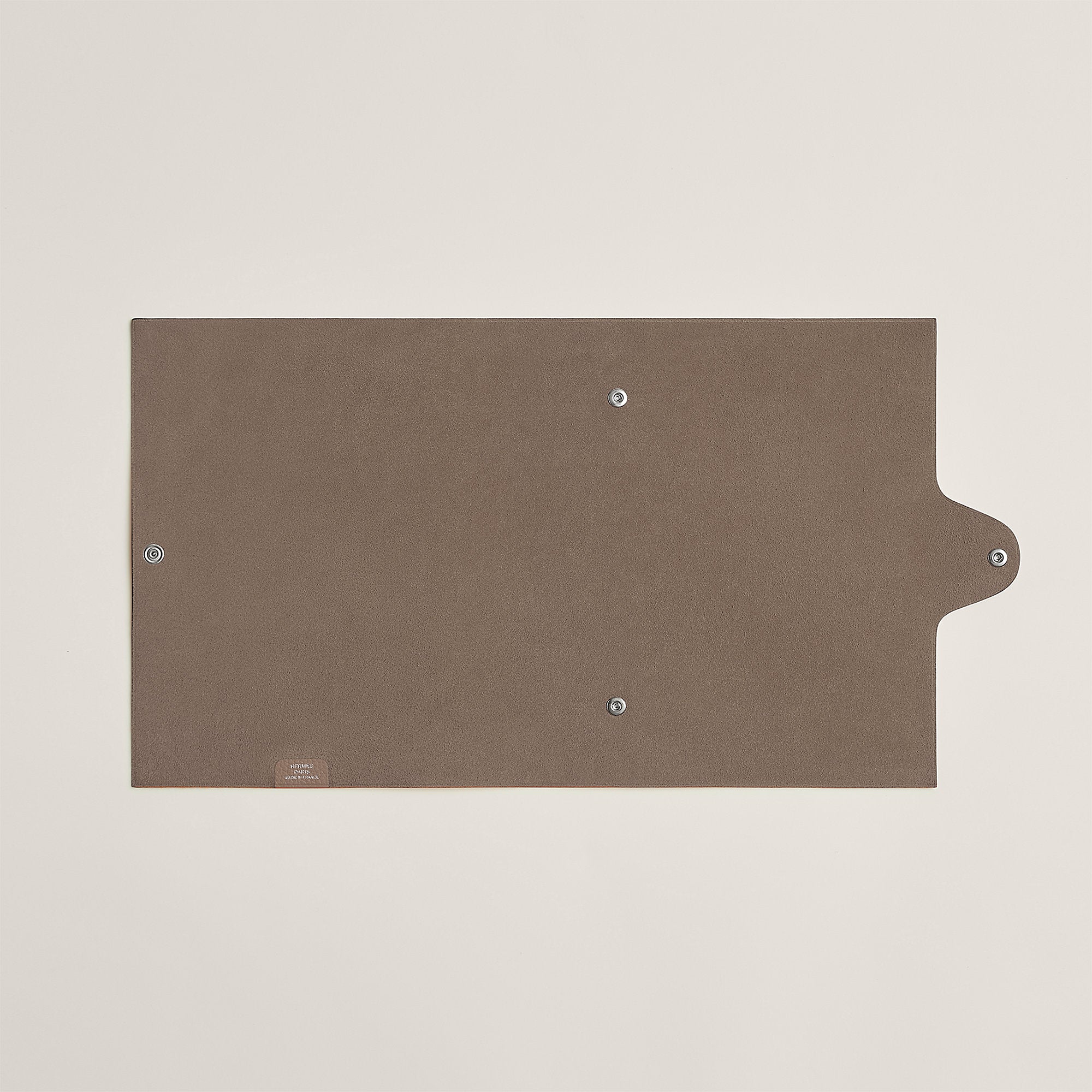 Hermes Ulysse Mm Notebook Cover Toupe