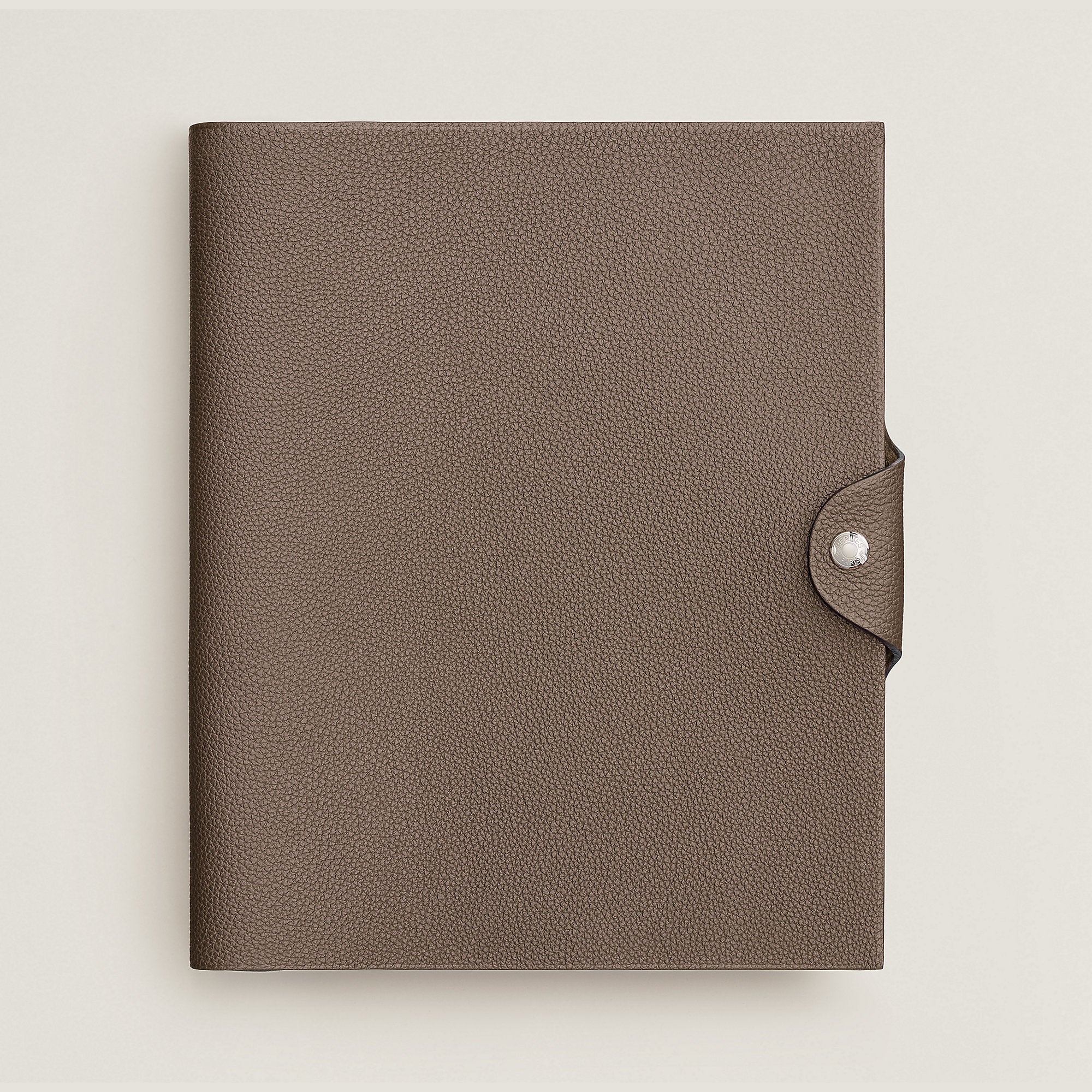 Hermes Ulysse Mm Notebook Cover Toupe